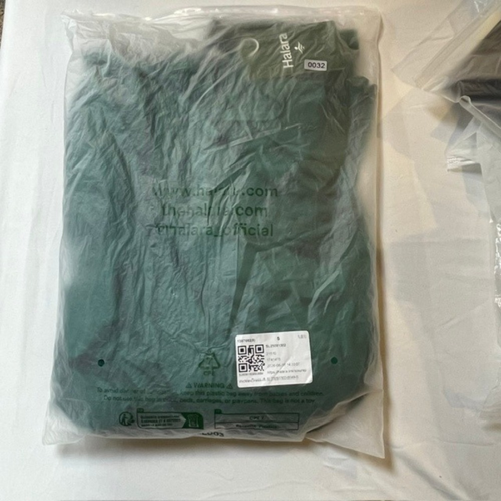 Halara Emerald Green Halter Tie Back Maxi Dress with Pockets Size S
